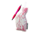 Lavendelkissen Duftsäckchen | Osterhase | pinker Hase | Lavendelsäckchen bedruckte Baumwolle
