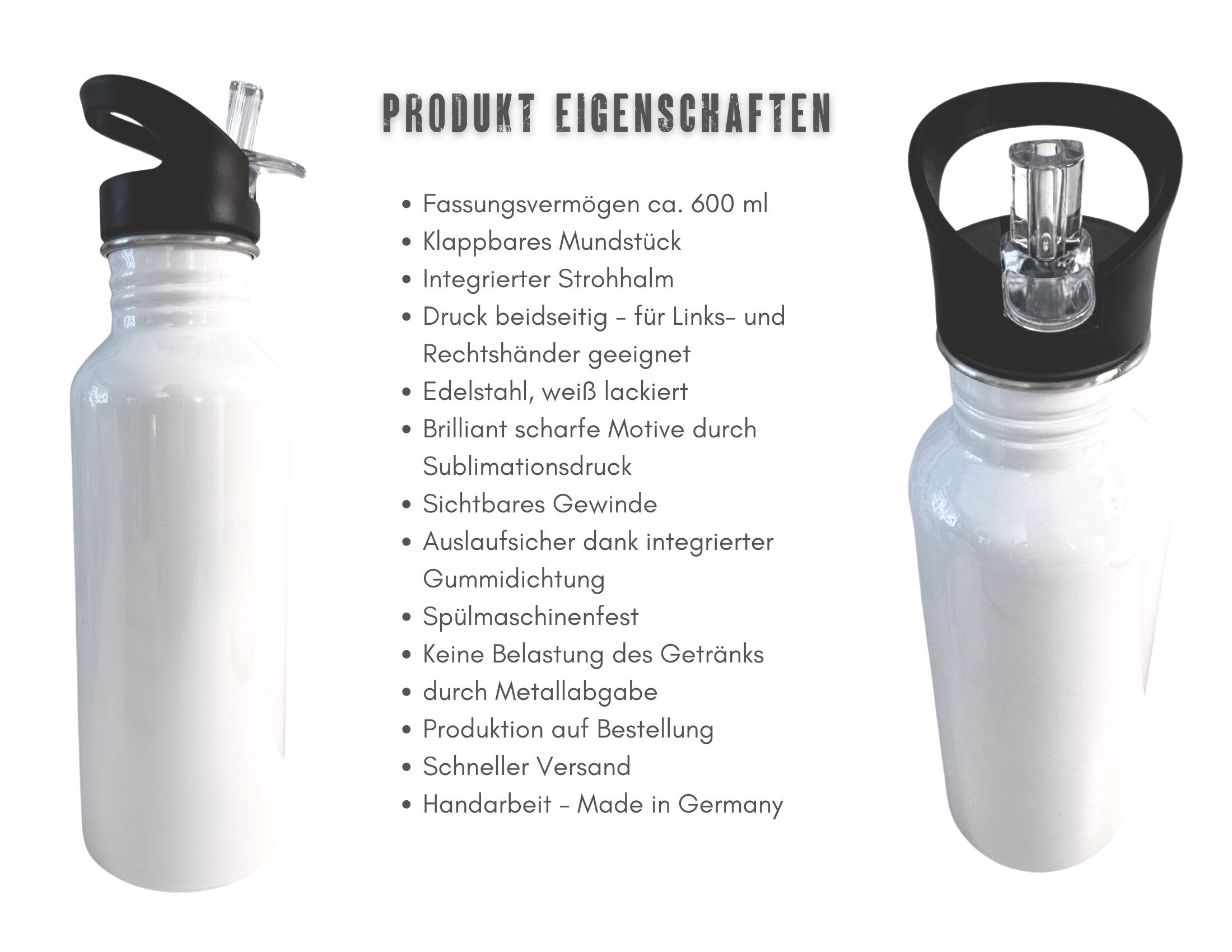 Trinkflasche Dino | personalisierte Edelstahlflasche | Geschenk für Schulanfang, Kita Start