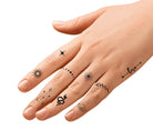 Finger Tattoos | temporäre Mini Tattoos | diverse Motive