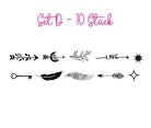 Finger Tattoos | temporäre Mini Tattoos | diverse Motive