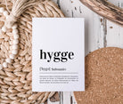 Hygge Karte | Definition | Grußkarte | A6 | Kraftpapierumschlag