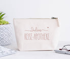 Personalisierte Reise Apotheke | Tasche Medikamente | Schriftfarben roségold, gold, schwarz, silber | Geschenk Reisende