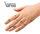 Finger Tattoos | temporäre Mini Tattoos | diverse Motive