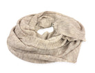 Schal gestrickt | Mohair & Cashmere | beige | 230 x 100 cm