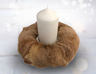 Kranz aus Fell | Deko Kranz | Plüschkranz Fur
