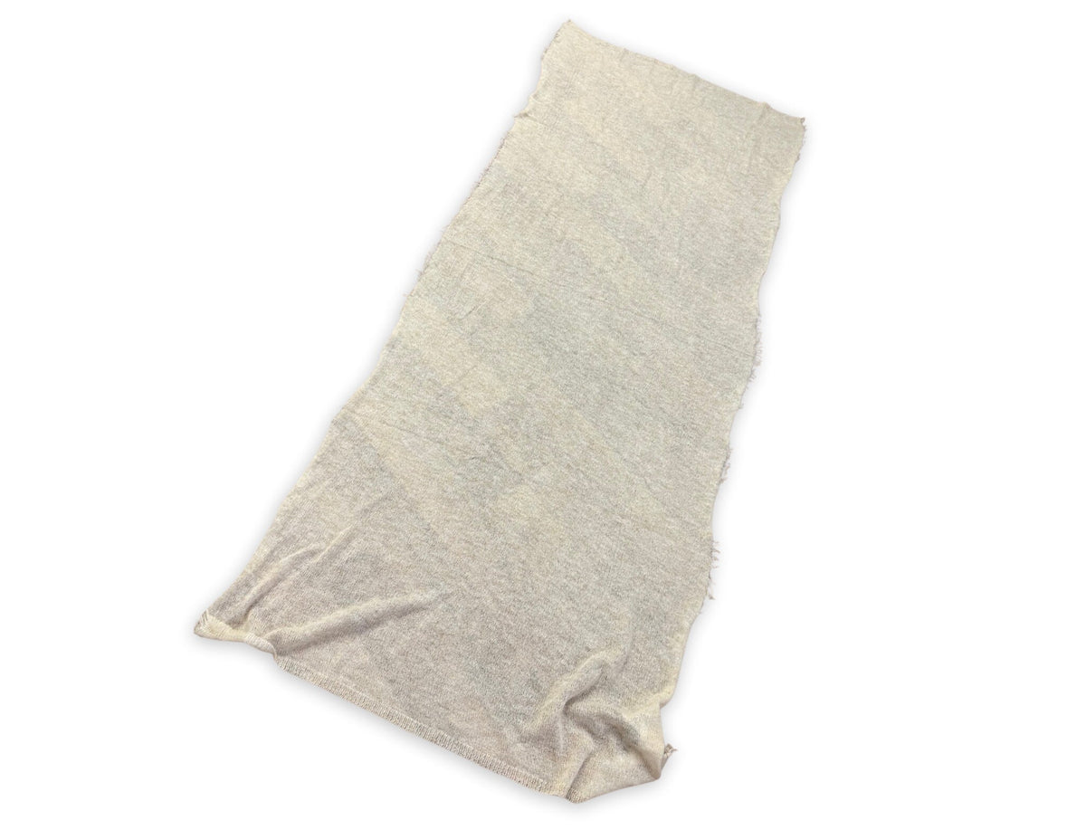 Schal gestrickt | Mohair & Cashmere | beige | 230 x 100 cm
