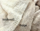 Schal gestrickt | Mohair & Cashmere | beige | 230 x 100 cm