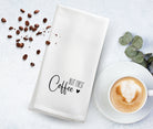 Geschirrtuch | But First Coffee | lustiger Spruch