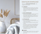 Poster Serie Sanddollar als 5er Set | Digitaler Download | 5 Poster (diverse Formate)