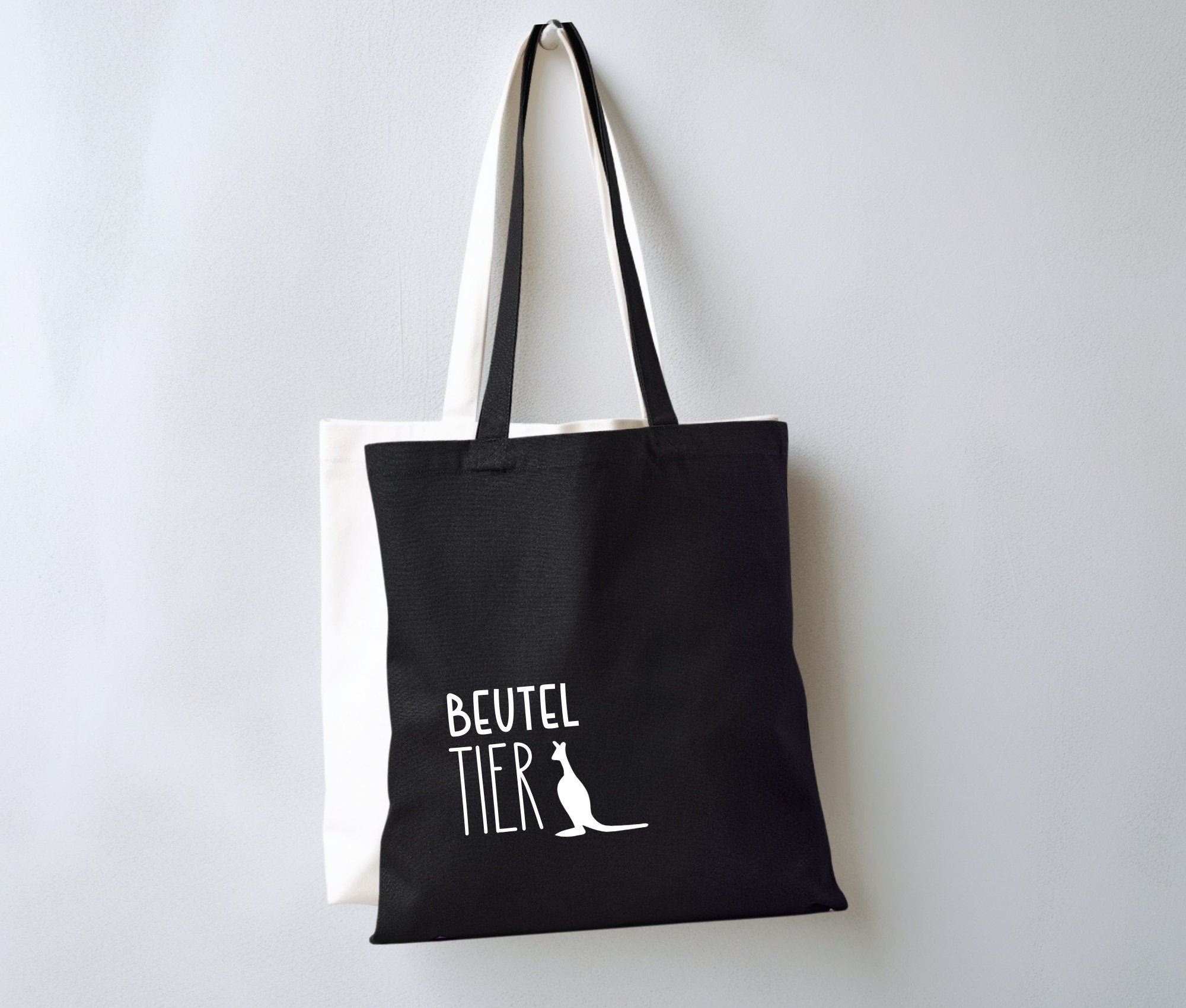 Jutebeutel | lustiger Spruch | witzige Stofftasche | Beutel Tier