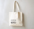 Jutebeutel | lustiger Spruch | witzige Stofftasche | Leichte(r) Beute(l)