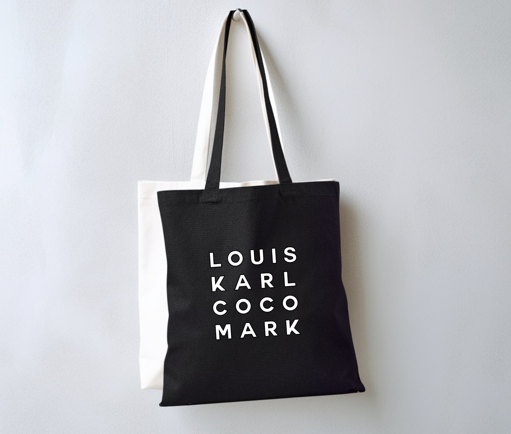 Jutebeutel | Fashion Stofftasche | Louis Karl Coco Mark