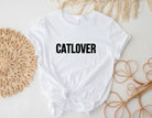 T-Shirt für Katzen Fans | Catlover | weiß