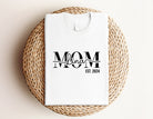 T-Shirt | Mom | personalisierbar | weiß | Muttertag