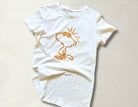 T-Shirt | Woodstock von Snoopy | weiß