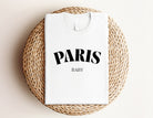 T-Shirt | Paris Baby | weiß mit schwarzer Beschriftung