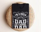 T-Shirt Herren | Biker Dad | schwarz | Geschenk Papa