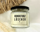 Duftkerze im Glas | witziges Mitbringsel | Hundefurz Löscher