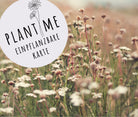 Karte Muttertag zum Einpflanzen | personalisiert Name | Wildblumen Samen | A6 | Kraftpapierumschlag