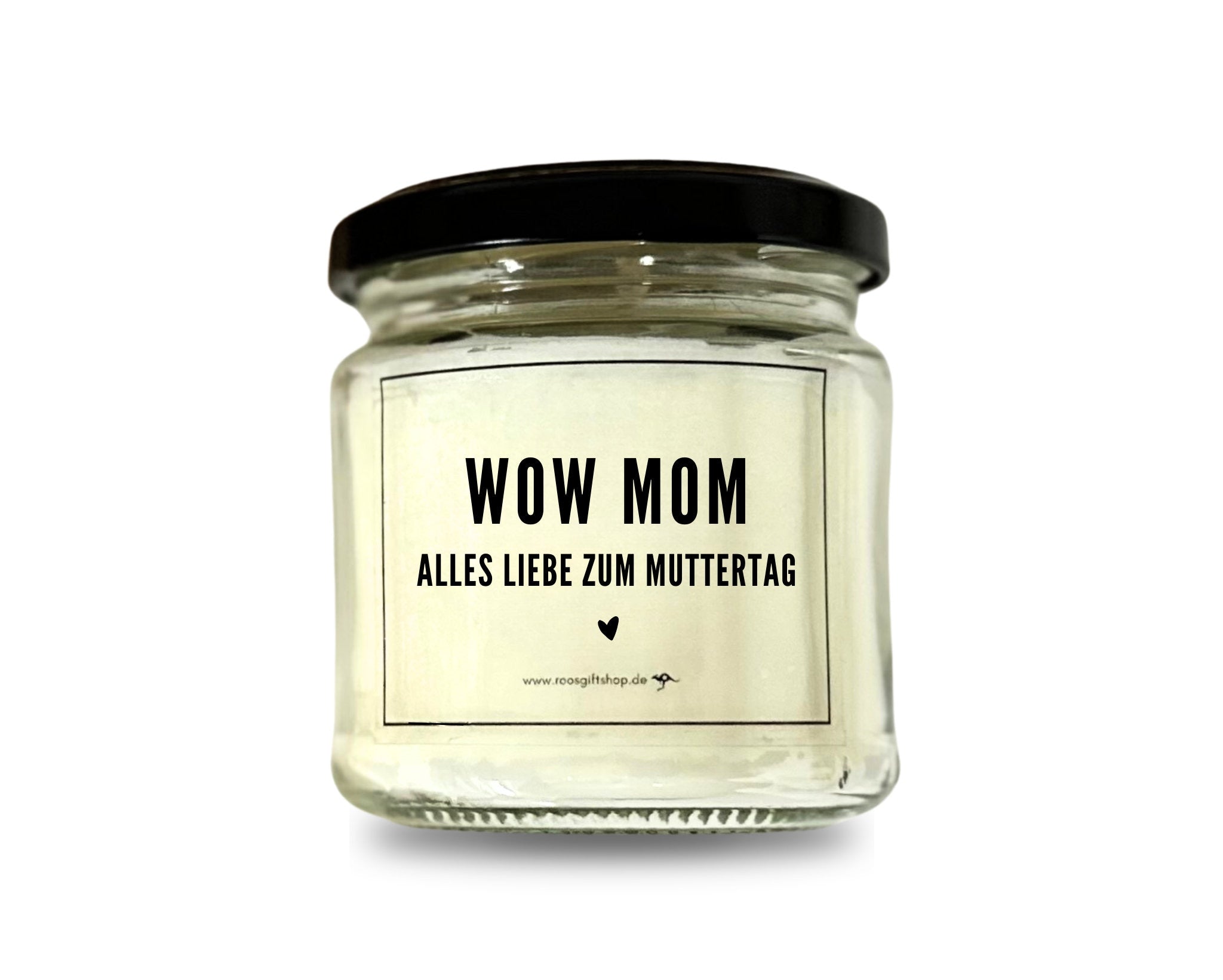 Duftkerze im Glas | Muttertag Geschenk | Wow Mom