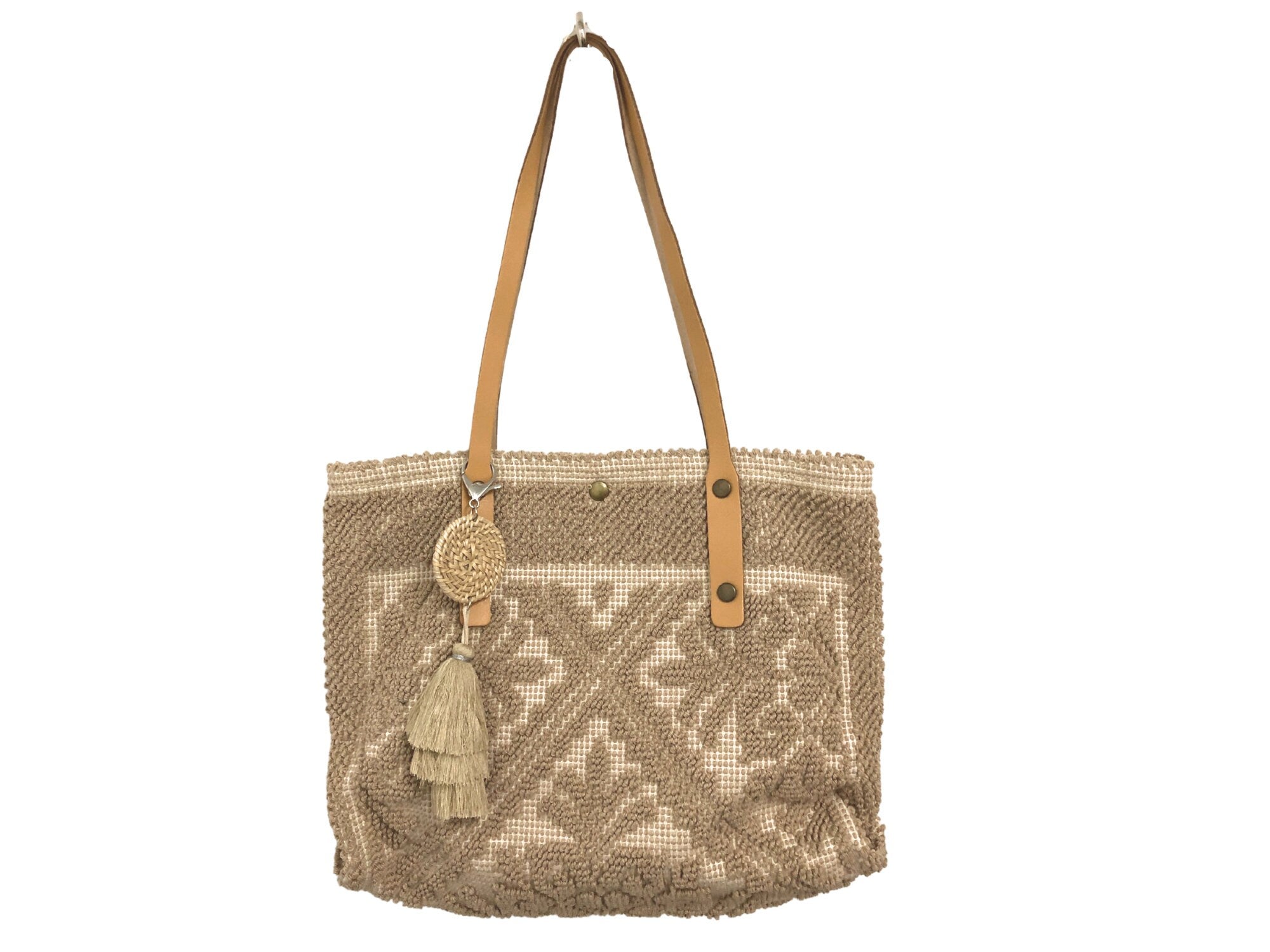 Tasche | Lederhenkel | taupe