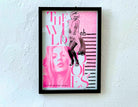 Original Risographie | Druck Riso | DIN A4 | The Wild Idols | neon pink schwarz