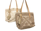 Tasche | Lederhenkel | taupe