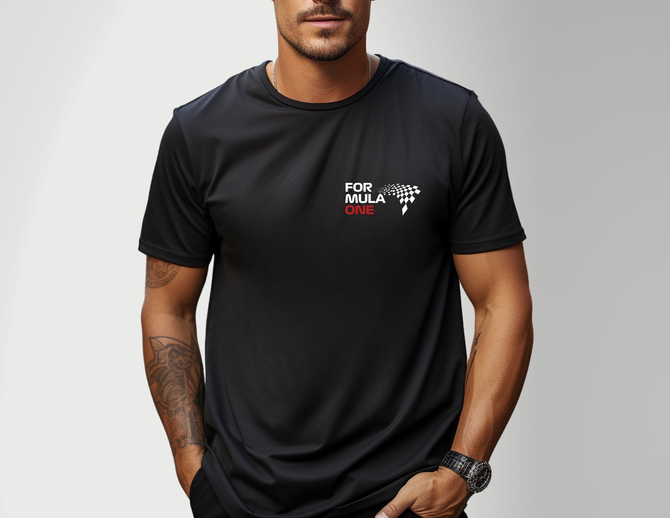 T-Shirt Formula One | F1 Formel 1 | Geschenk F1-Fan | weiß, schwarz