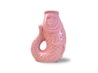 Kleine poppige Vase im Fisch-Look | Fisch-Vase in pink, orange und rosa