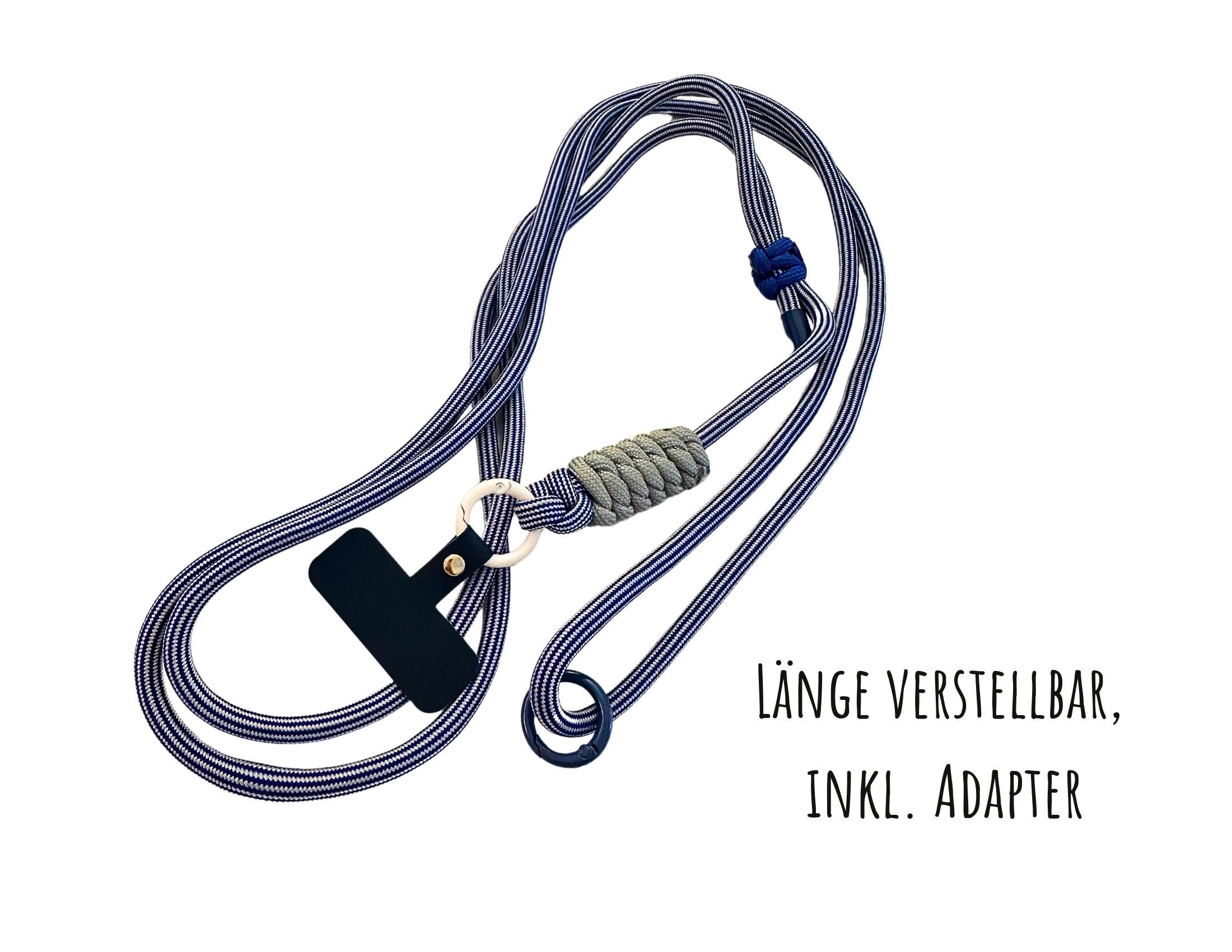 Lange Handyketten | verstellbare Länge | universal Schnur Band für alle Mobiltelefone inkl. Adapter