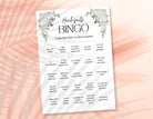 Hochzeits-Bingo | Spiel für die Hochzeit | Partyspiel JGA | Hochzeitsspiel Bingo | Download