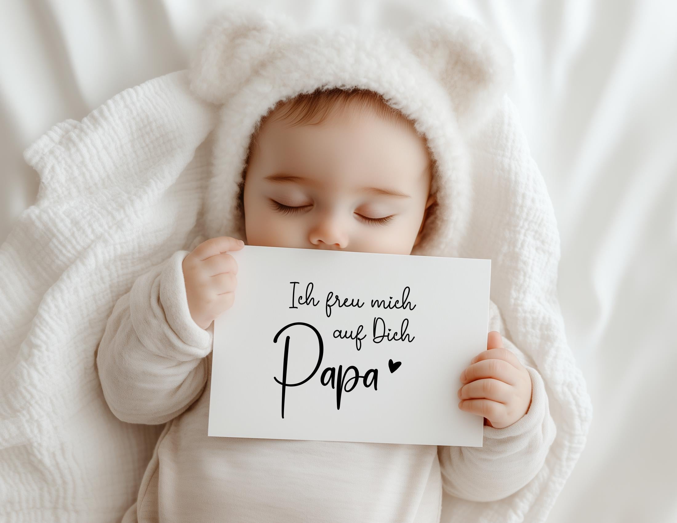 Baby Body - Du wirst Papa | Ich freu mich auf Dich Papa | diverse Größen