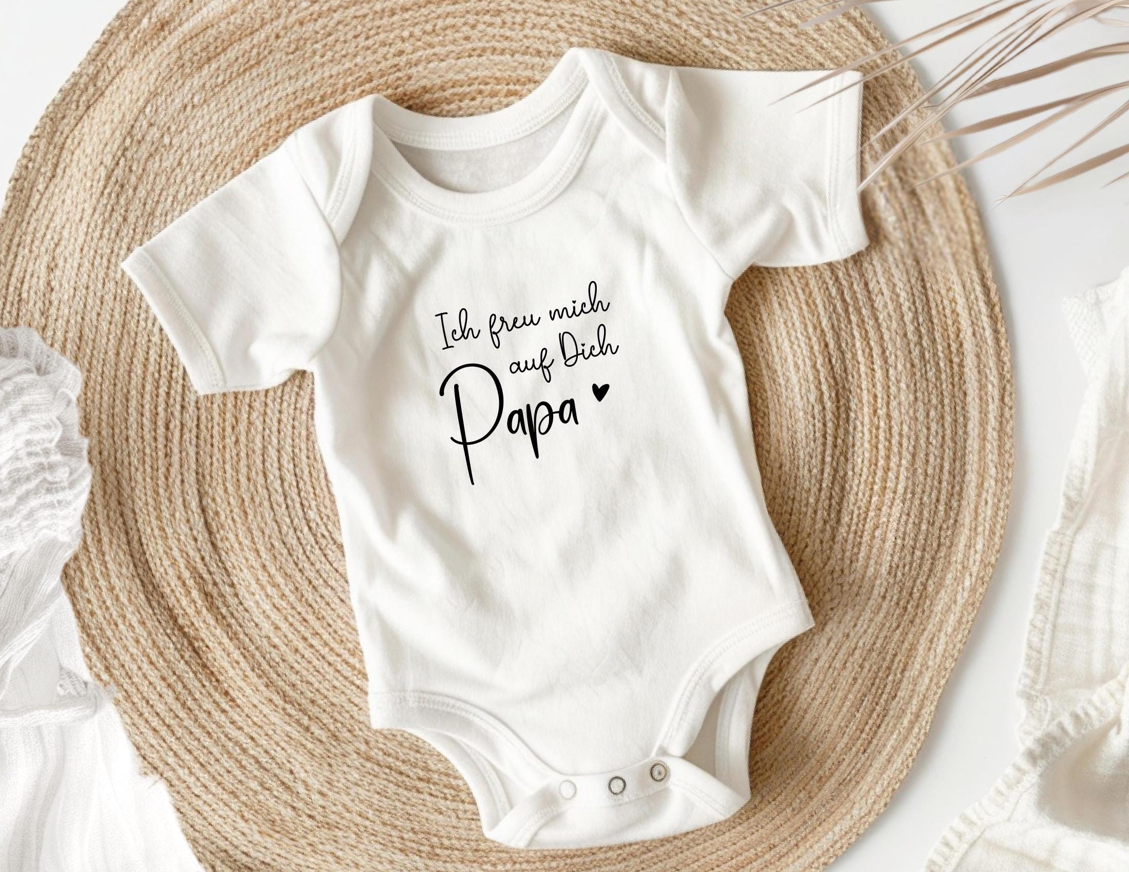 Baby Body - Du wirst Papa | Ich freu mich auf Dich Papa | diverse Größen