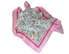 Tuch | Leo Viscosetuch | Sommertuch | Pink grau