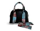Schmaler seidiger Schal | Twilly | Handtasche Griff | Wrap | Tuch | Haarband | Armband | Foulard | Krawatte | Taschenband | Vintage Stil