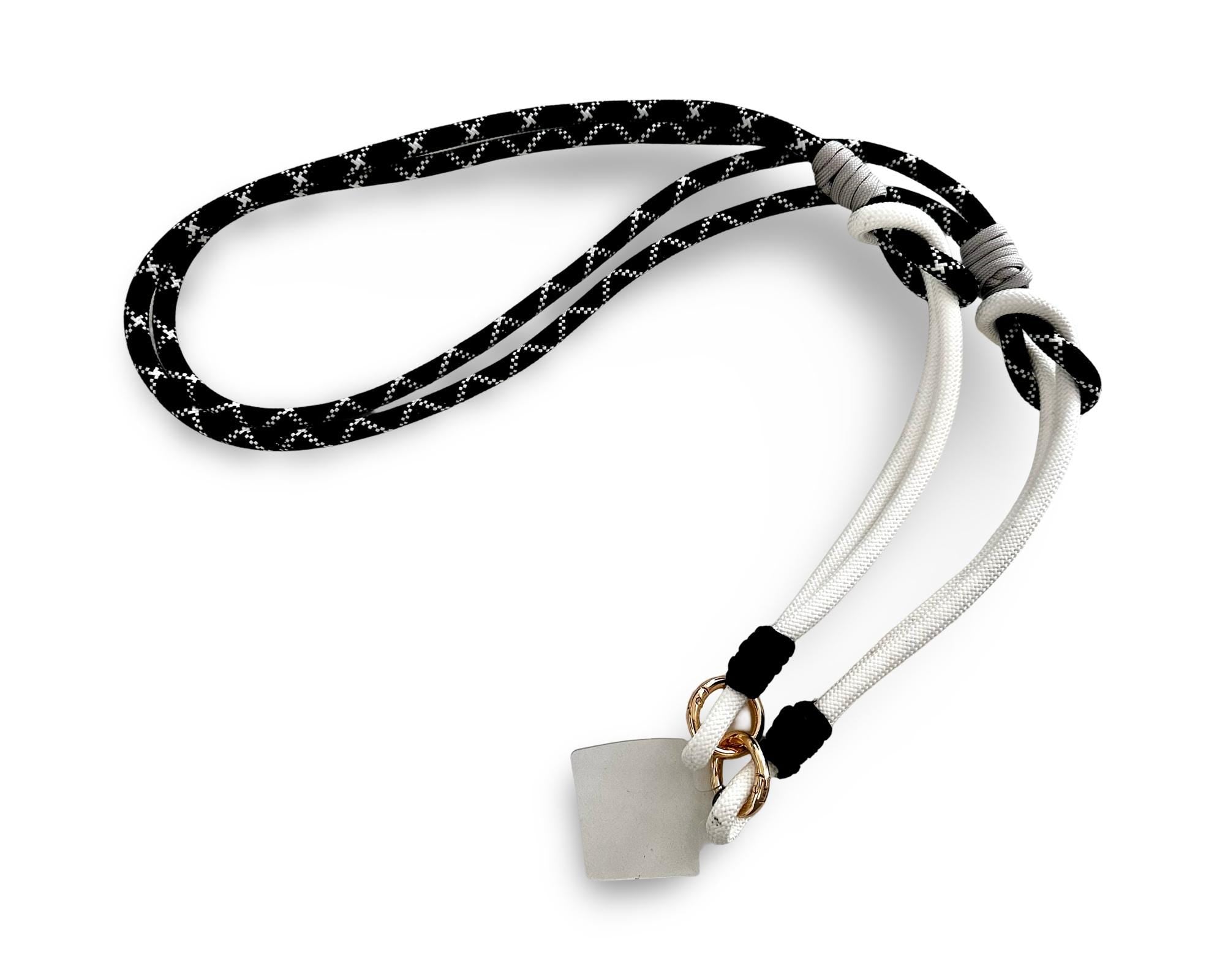 Handykette | Taschenriemen Band | Handygurt mit Knoten schmal | Handyband - viele Farben