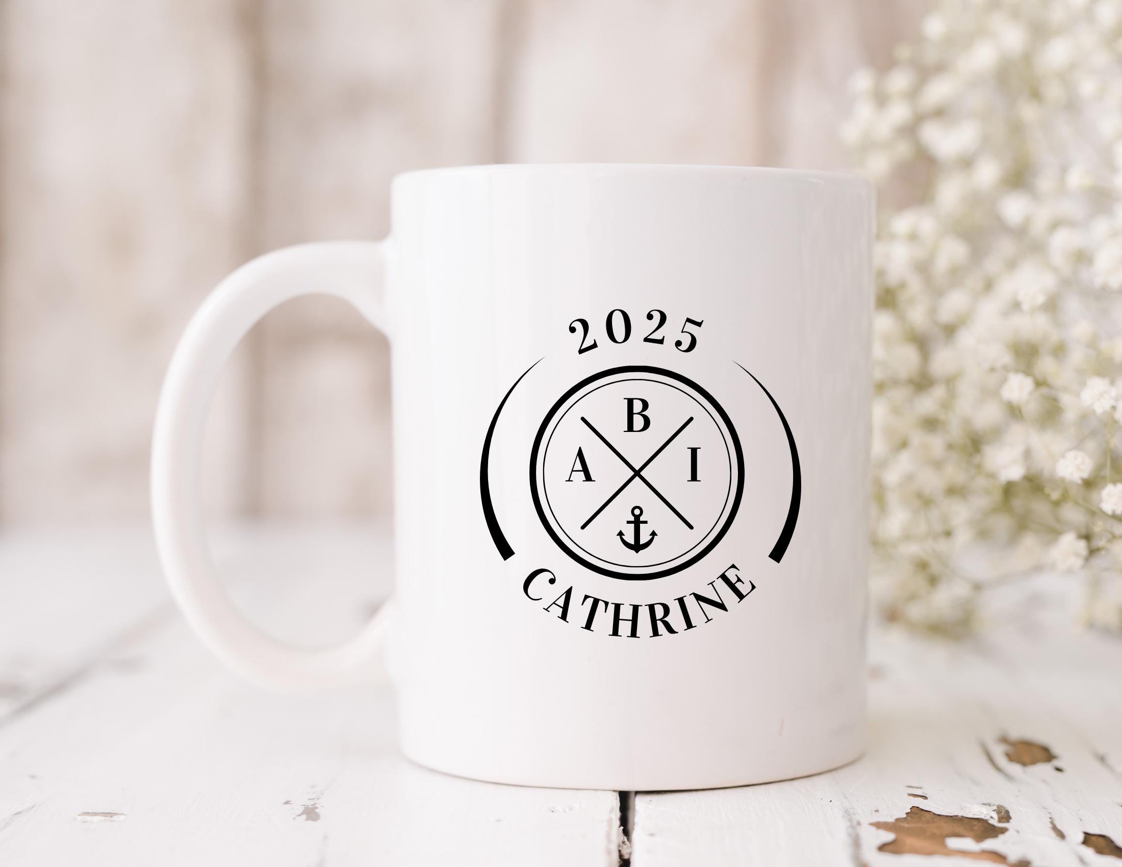 Abi 2025 | Personalisierte Keramiktasse | Tasse mit Name Abiturient | diverse Motive