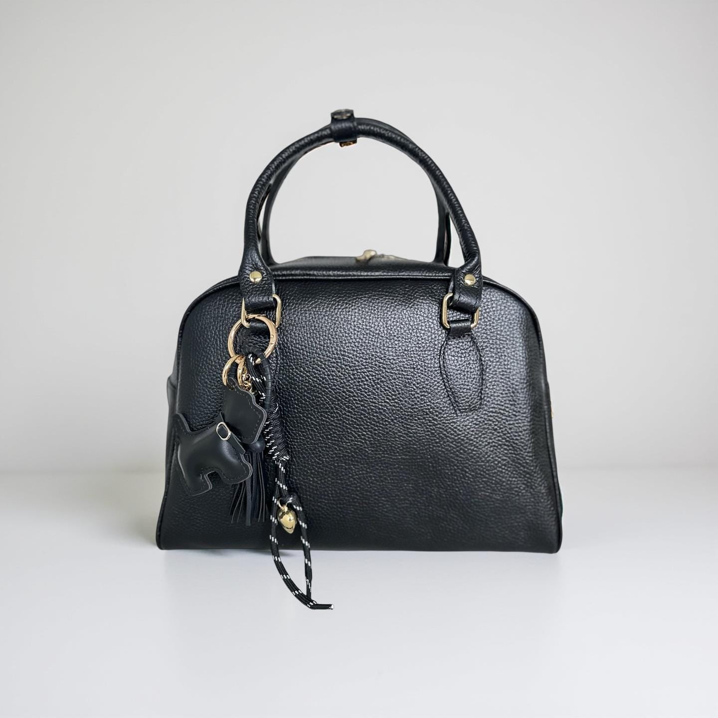 Anhänger Hund | Taschenschmuck Taschenanhänger | Bag Charm schwarz oder weiß Westie