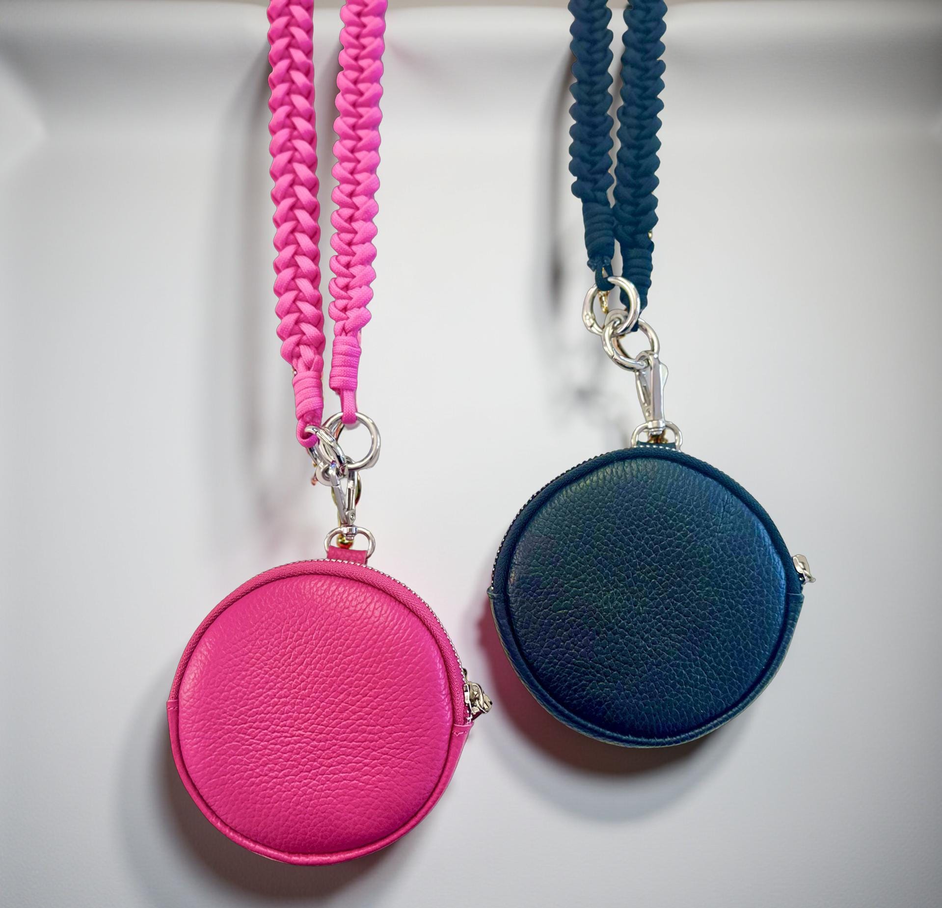 Lange Handyschnur Makramee | Band für alle Mobiltelefone inkl. Adapter | Taschengurt | in 9 Farben