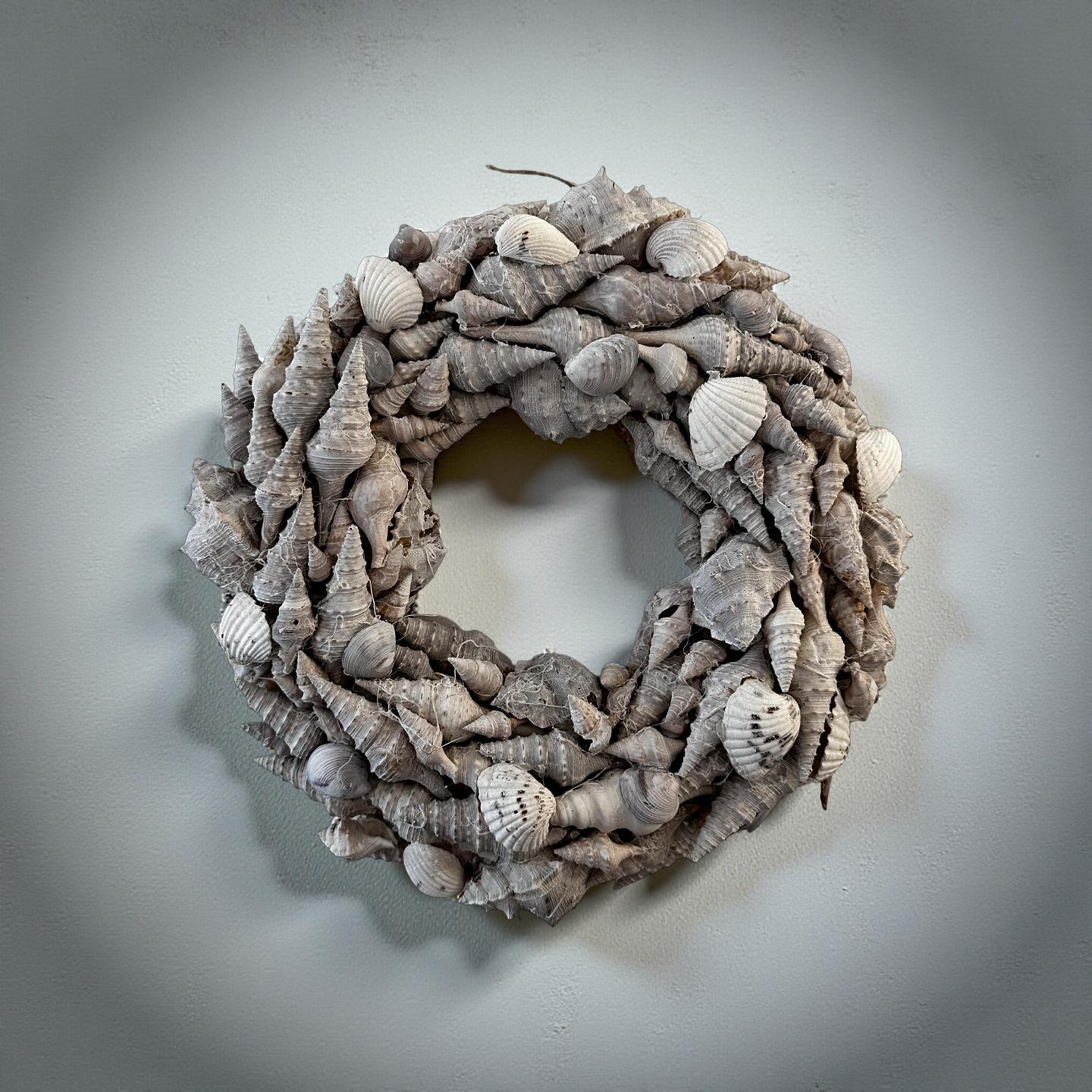 Muschel Kranz | Muscheln | Muscheldeko | 30 cm Durchmesser | Shabby Chic