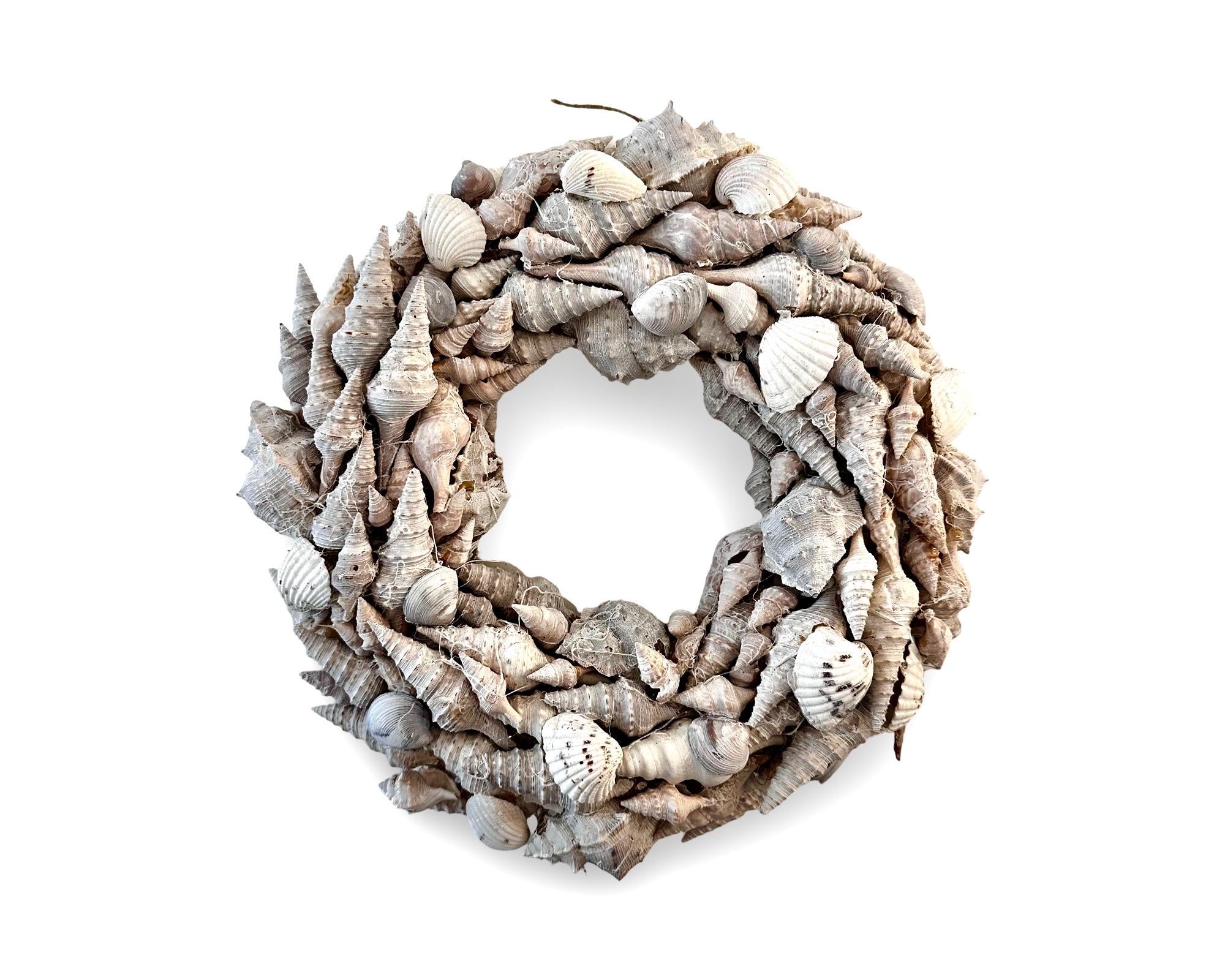 Muschel Kranz | Muscheln | Muscheldeko | 30 cm Durchmesser | Shabby Chic