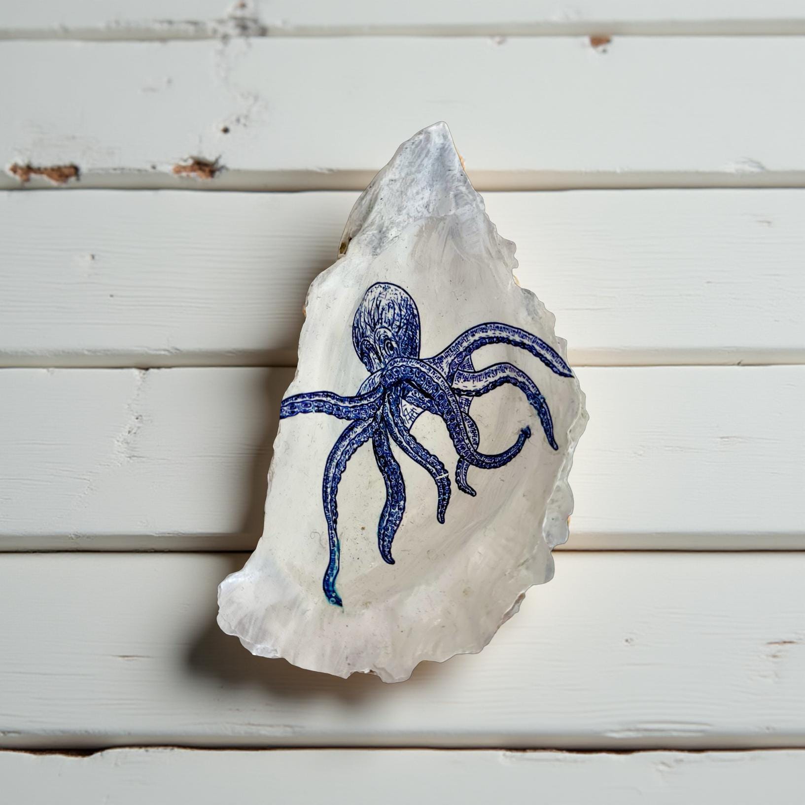 Austernschalen | Austern handgemalt | Schmuckschale | Trauringe | handbemalte Oyster | Ringschale