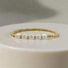 Armband | Gliederarmband | elastisch | silber oder gold