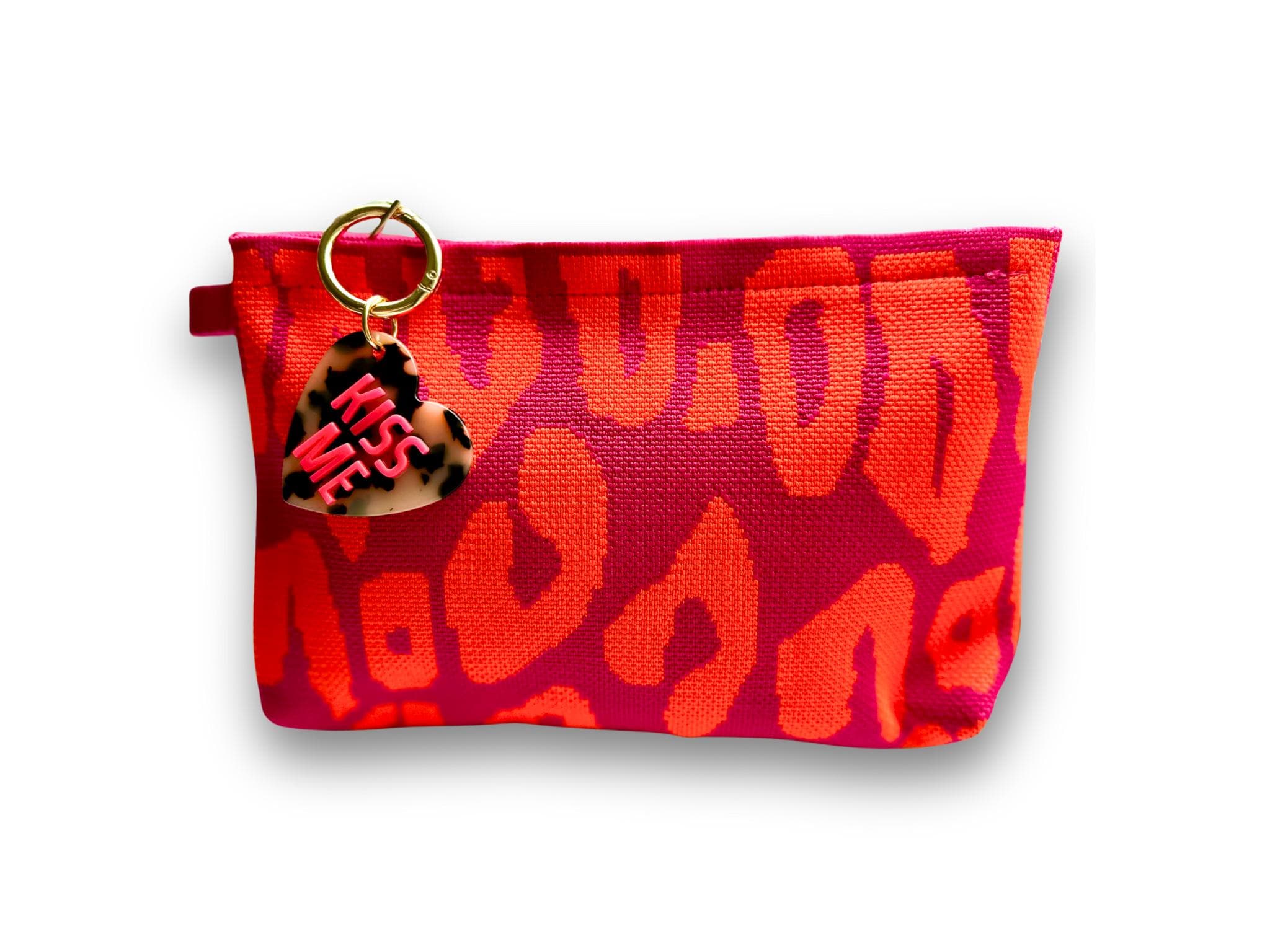 Leo-Kosmetiktasche „Wild Chic“ | Schminktasche Leomuster | neon pink orange oder schwarz beige