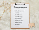 Personalisiertes Kinder Frühstücksbrettchen mit Tier & Namen | Lasergravur | Buchenholz | Löwe, Giraffe, Fuchs, Nilpferd, Bär, Elefant