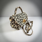 Mini Leo Tasche aus Leder | Leopard | Umhängetasche | Crossbody Bag | Animal Print Leo Look | Echtleder