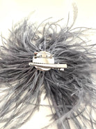 Federbrosche | Brosche Federn | Anstecknadel und Clip | Federball zum Anstecken | viele Farben