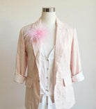 Federbrosche | Brosche Federn | Anstecknadel und Clip | Federball zum Anstecken | viele Farben