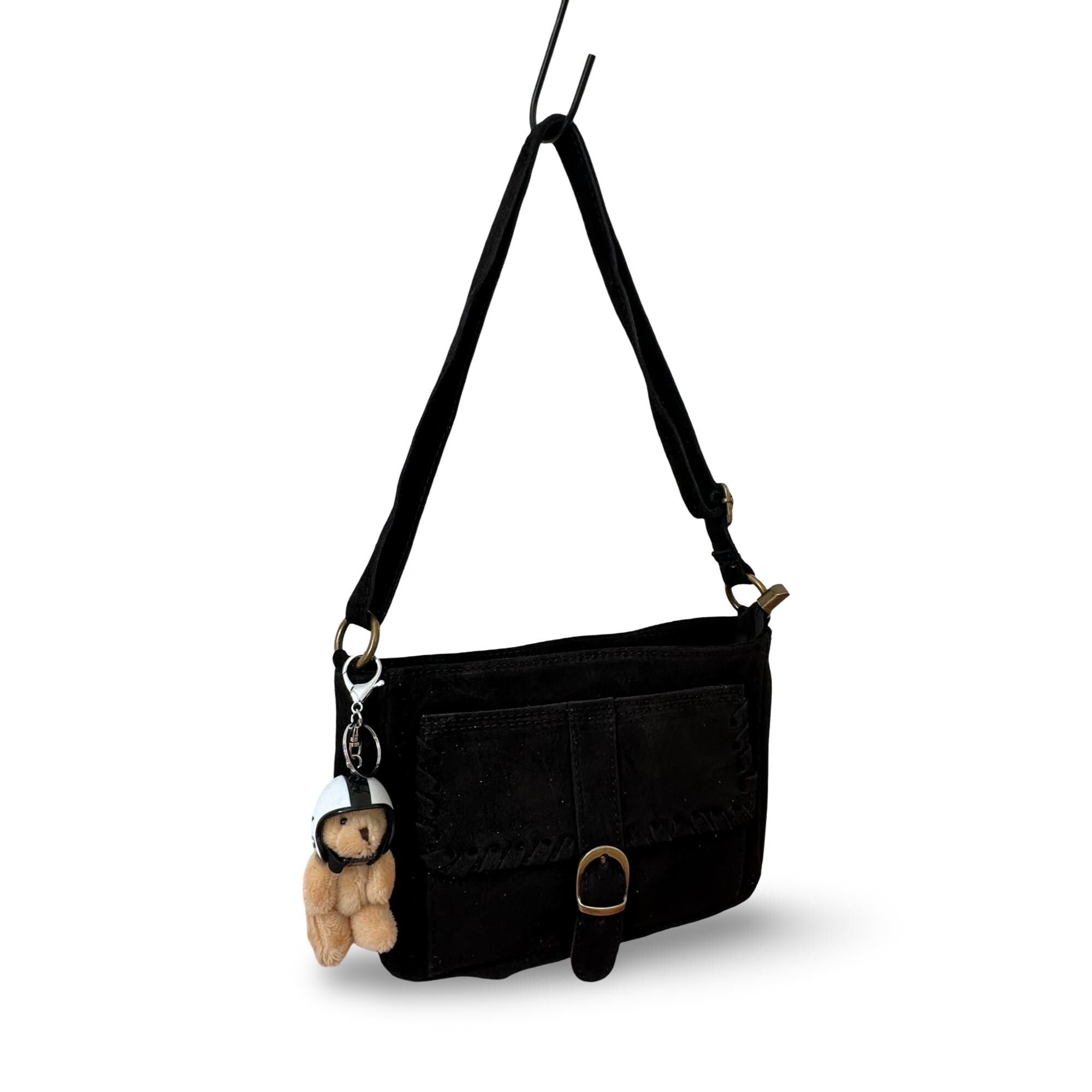 Kleine Wildledertasche | Western Style | Cross Body Bag | braun oder schwarz