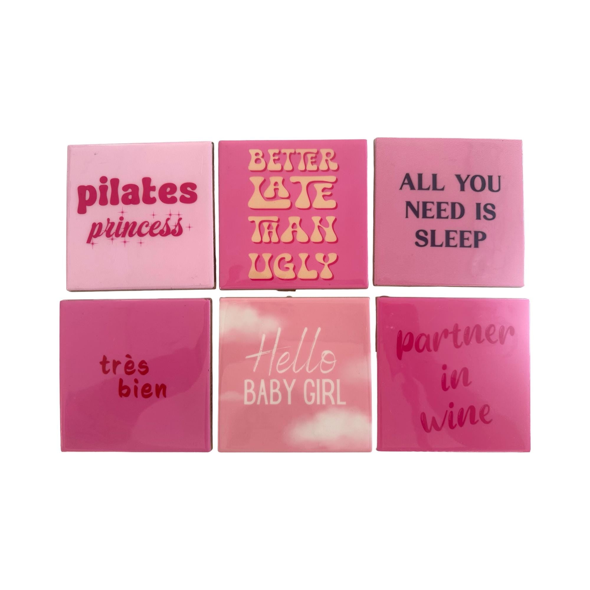 Freche Fliesen | Kacheln mit lustigen Sprüchen | statt Karten | witzige Wanddeko | 10 x 10 cm Tile